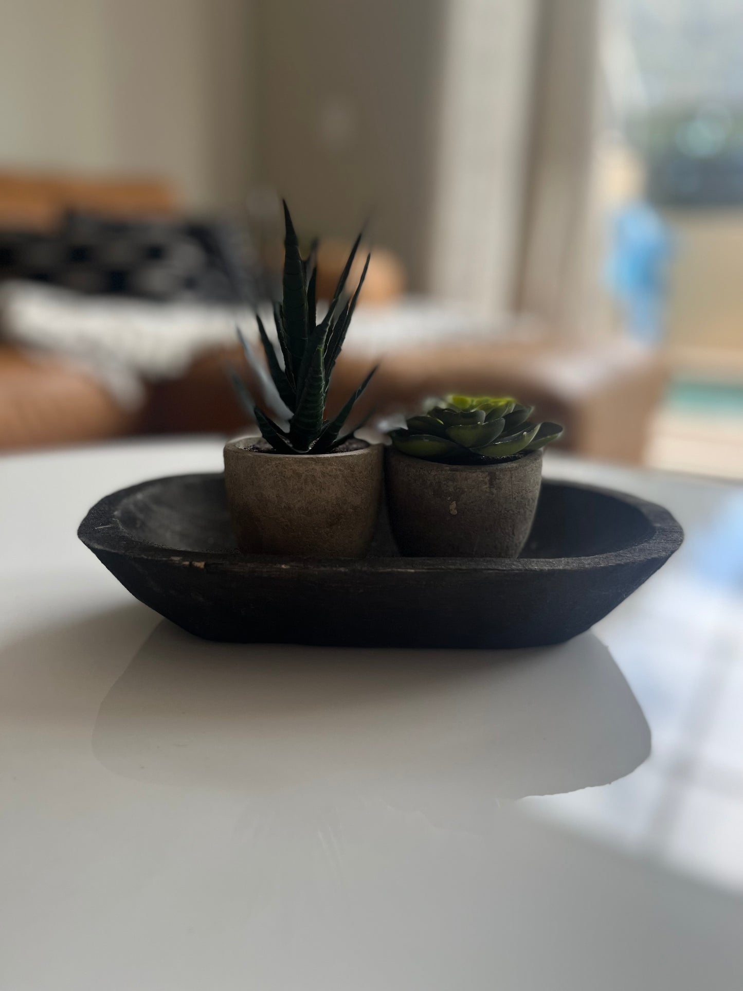 Dark Charcoal Dough Bowl