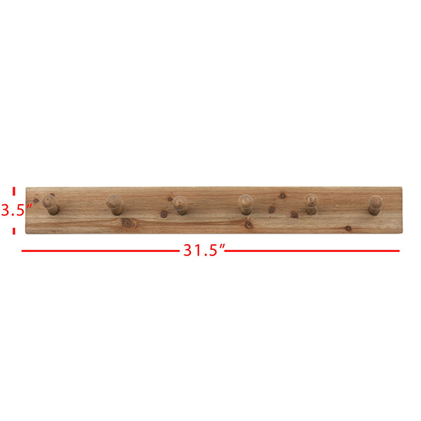 Natural Wood Shaker Peg