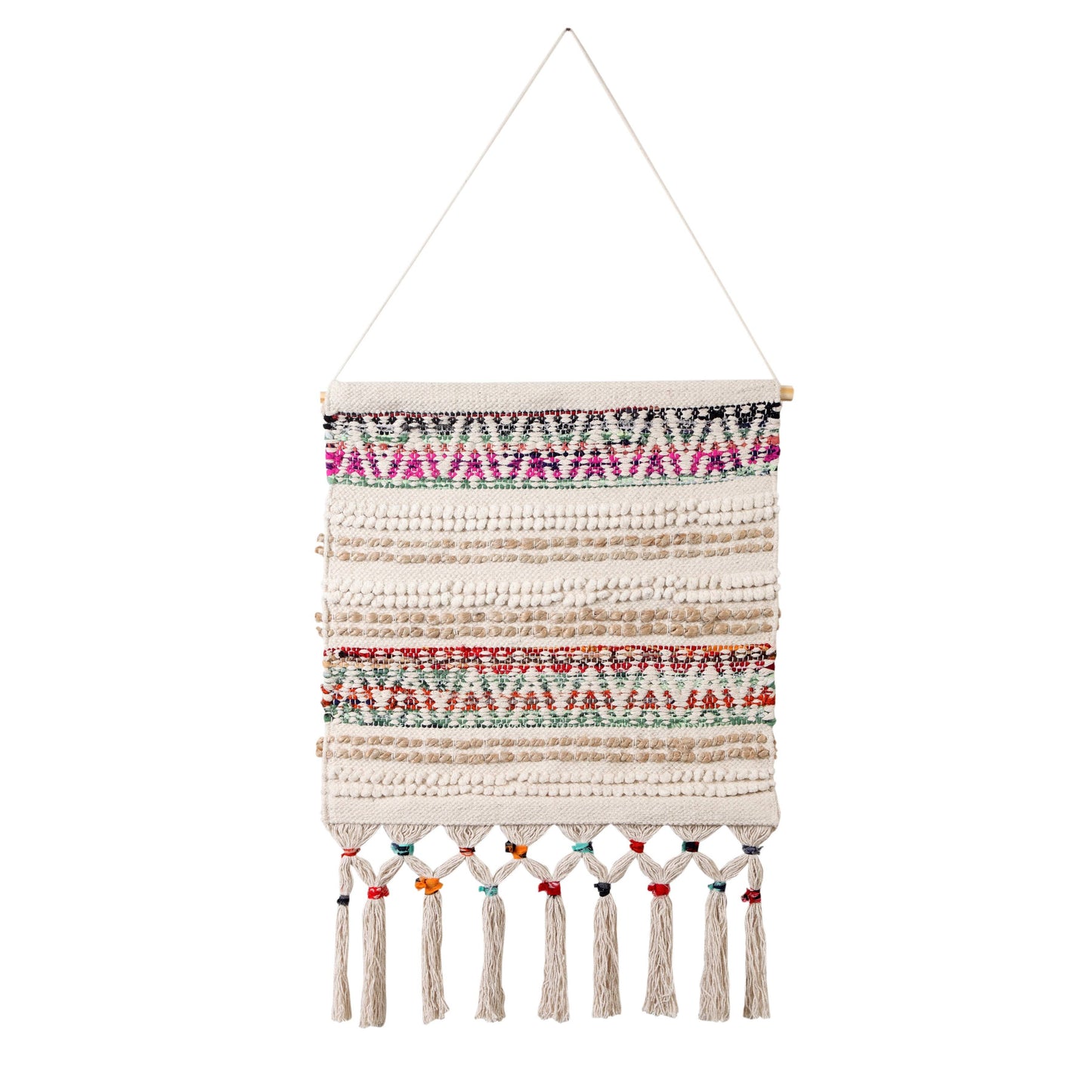 Boho Chindi Wall Macrame