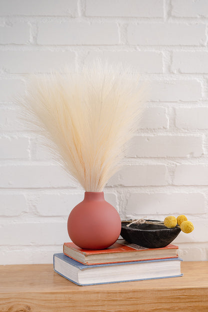 Faux Pampas Stems
