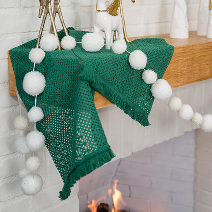 Handwoven Green Runner